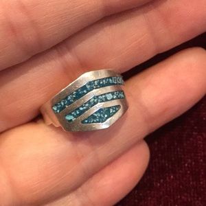 Ring stamped 925 Mexico